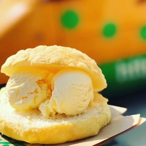 メロンパンアイス