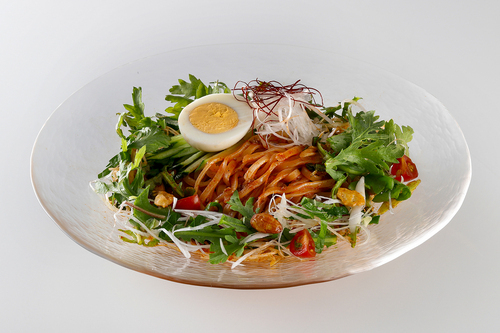 薬味野菜たっぷりピビン冷麺