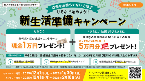 新生活準備キャンペーン