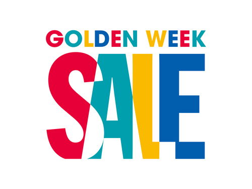 ゴールデンウィークSALE開催中！！