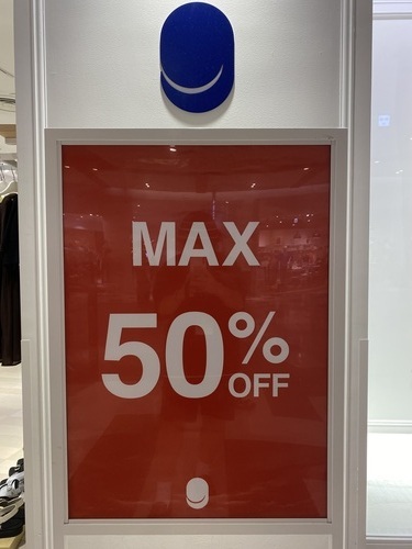 Max50％OFF
