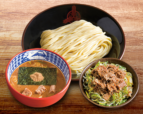 つけ麺専門店　三田製麺所　つけ麺肉ねぎ飯セット